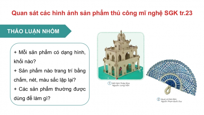 Giáo án điện tử Mĩ thuật 5 cánh diều Bài 5: Quà tặng bạn