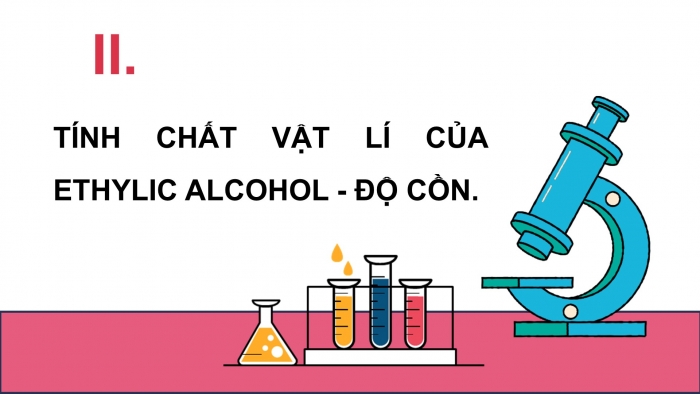 Giáo án điện tử KHTN 9 chân trời - Phân môn Hoá học Bài 24: Ethylic alcohol