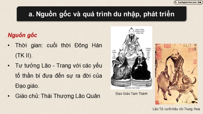 Giáo án điện tử chuyên đề Lịch sử 12 cánh diều CĐ 1: Lịch sử tín ngưỡng và tôn giáo ở Việt Nam (P6)