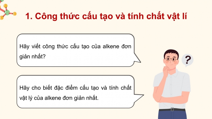 Giáo án điện tử KHTN 9 cánh diều - Phân môn Hoá học Bài 21: Alkene