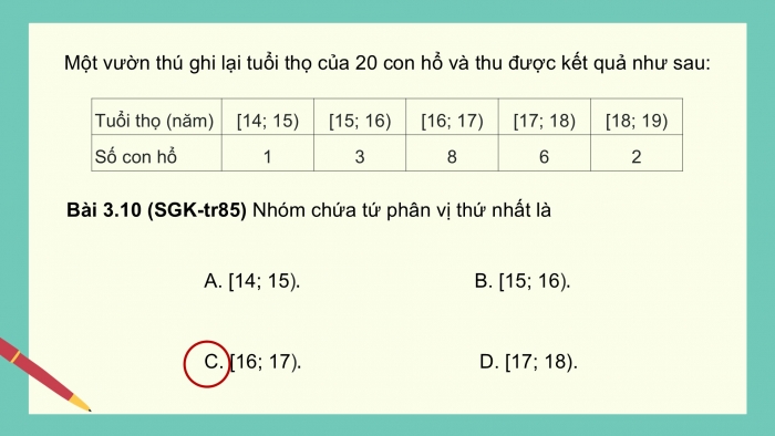 Giáo án điện tử Toán 12 kết nối Bài tập cuối chương III