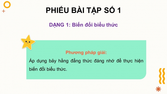 Giáo án PPT dạy thêm Toán 8 cánh diều Bài 3: Hằng đẳng thức đáng nhớ