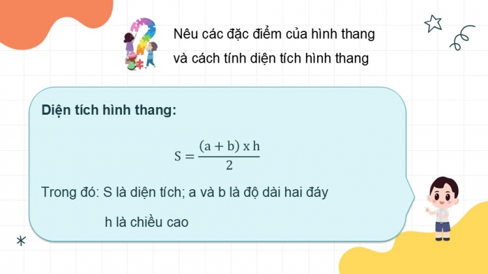 Giáo án PPT dạy thêm Toán 5 Kết nối bài 32: Ôn tập một số hình phẳng