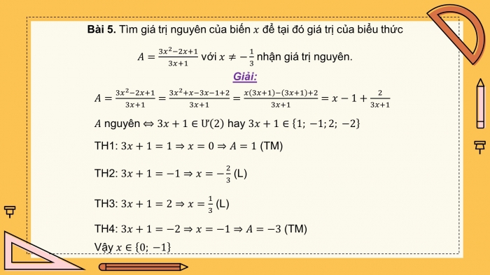 Giáo án PPT dạy thêm Toán 8 cánh diều Bài tập cuối chương II