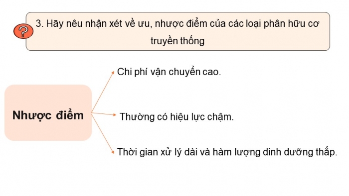 Giáo án điện tử chuyên đề Hoá học 11 chân trời Bài 3: Phân bón hữu cơ