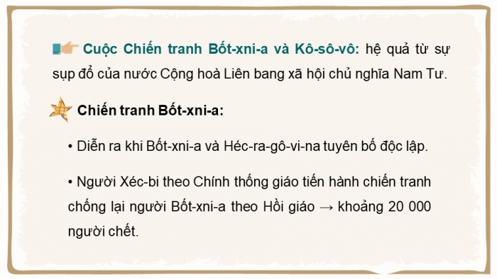 Giáo án điện tử chuyên đề Lịch sử 11 cánh diều CĐ 2: Chiến tranh và hoà bình trong thế kỉ XX (P3)