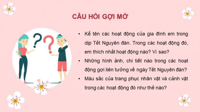 Giáo án điện tử Mĩ thuật 5 chân trời bản 1 Bài 3: Ngày Tết trong gia đình