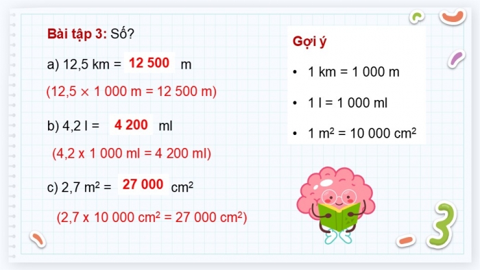 Giáo án điện tử Toán 5 chân trời Bài 34: Em làm được những gì?