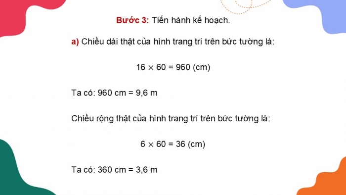 Giáo án điện tử Toán 5 chân trời Bài 51: Thực hành và trải nghiệm