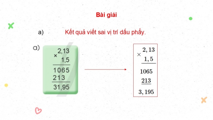 Giáo án điện tử Toán 5 cánh diều Bài 31: Luyện tập