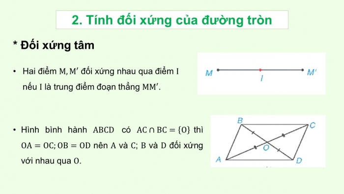 Giáo án điện tử Toán 9 kết nối Bài 13: Mở đầu về đường tròn