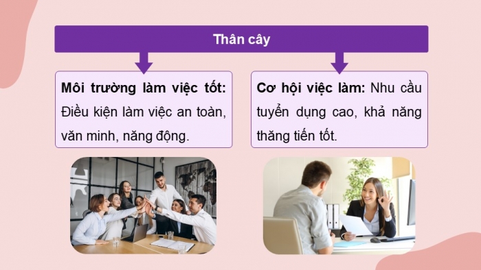 Giáo án điện tử Công nghệ 9 Định hướng nghề nghiệp Chân trời Chủ đề 4: Lựa chọn nghề nghiệp trong lĩnh vực kĩ thuật, công nghệ