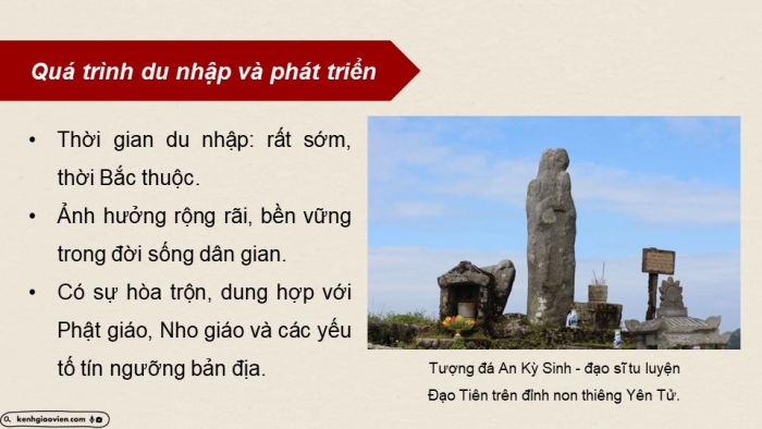 Giáo án điện tử chuyên đề Lịch sử 12 cánh diều CĐ 1: Lịch sử tín ngưỡng và tôn giáo ở Việt Nam (P6)