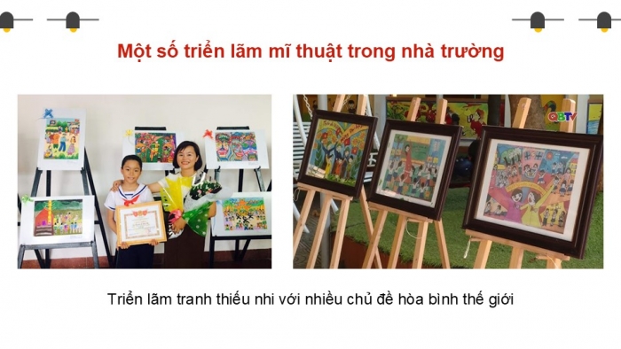 Giáo án điện tử Mĩ thuật 12 Lí luận và Lịch sử mĩ thuật Kết nối Bài 2: Tổ chức hoạt động triển lãm mĩ thuật trong nhà trường