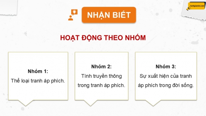 Giáo án điện tử Mĩ thuật 12 Thiết kế đồ hoạ Kết nối Bài 1: Khái quát về tranh áp phích