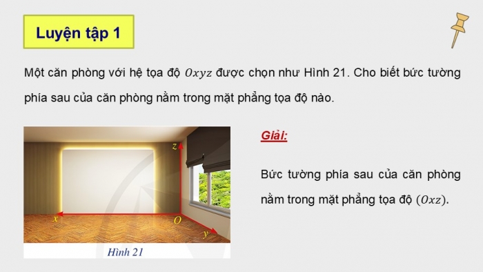 Giáo án điện tử Toán 12 cánh diều Bài 2: Tọa độ của vectơ