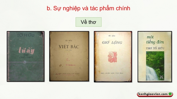 Giáo án điện tử Ngữ văn 12 cánh diều Bài 4: Việt Bắc (Tố Hữu)