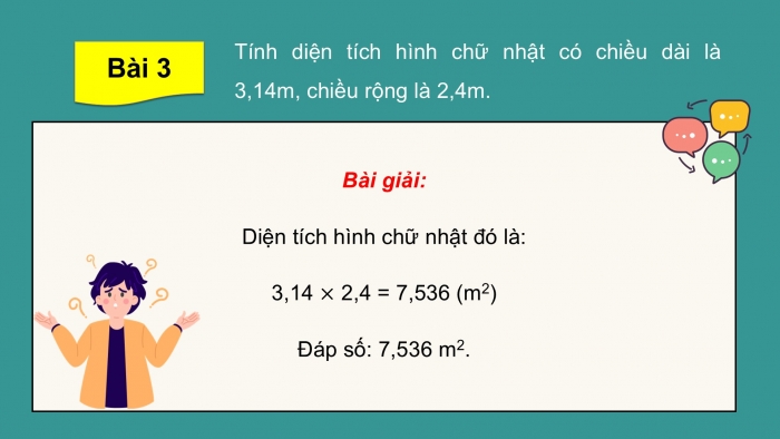 Giáo án PPT dạy thêm Toán 5 Cánh diều bài 31: Luyện tập