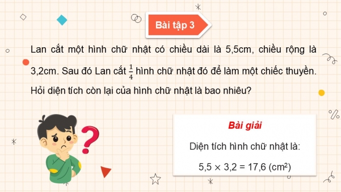 Giáo án PPT dạy thêm Toán 5 Cánh diều bài 39: Luyện tập chung