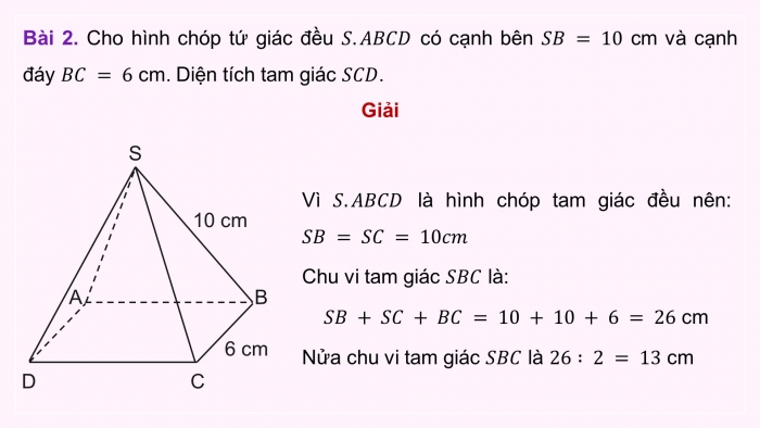 Giáo án PPT dạy thêm Toán 8 cánh diều Bài tập cuối chương IV