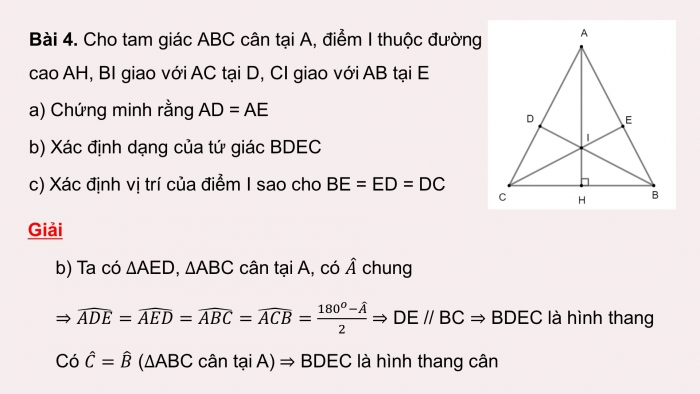 Giáo án PPT dạy thêm Toán 8 cánh diều Bài tập cuối chương V