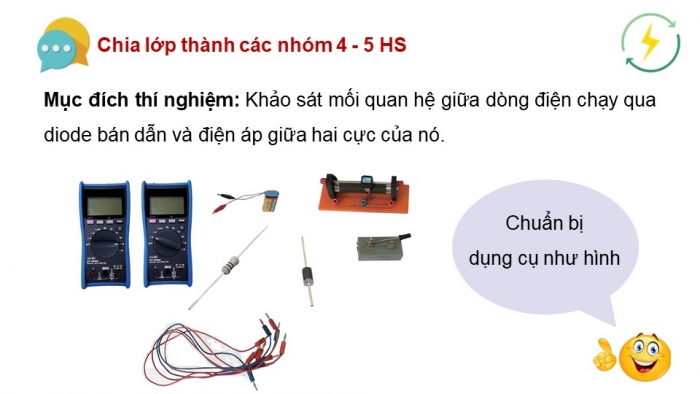 Giáo án điện tử chuyên đề Vật lí 12 chân trời Bài 3: Chỉnh lưu dòng điện xoay chiều