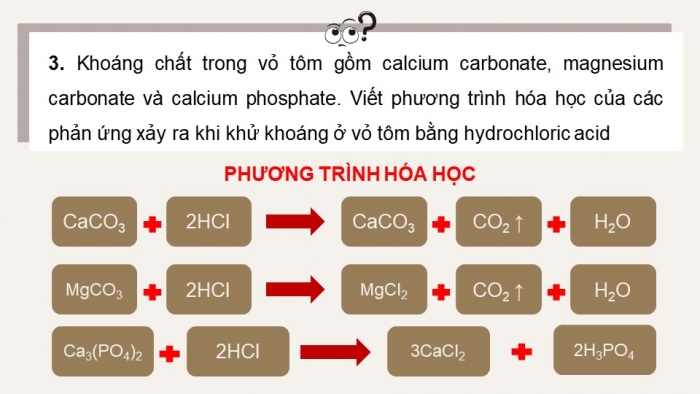 Giáo án điện tử chuyên đề Hoá học 11 chân trời Bài 6: Điều chế glucosamine hydrochloride từ vỏ tôm