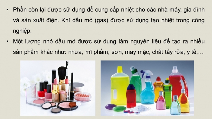 Giáo án điện tử chuyên đề Hoá học 11 chân trời Bài 9: Sản xuất dầu mỏ – Vấn đề môi trường – Nguồn nhiên liệu thay thế dầu mỏ