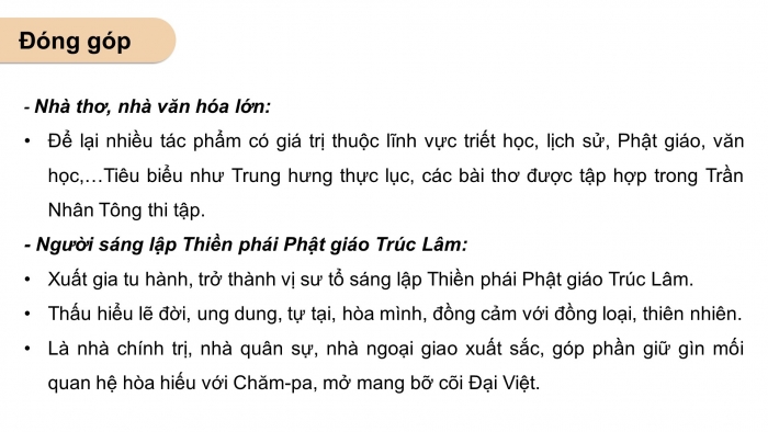 Giáo án điện tử chuyên đề Lịch sử 11 cánh diều CĐ 3: Danh nhân trong lịch sử Việt Nam (P3)