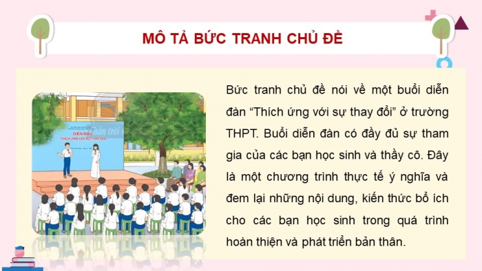 Giáo án điện tử hoạt động trải nghiệm 12 chân trời bản 2 chủ đề 1 hoạt động 1,2