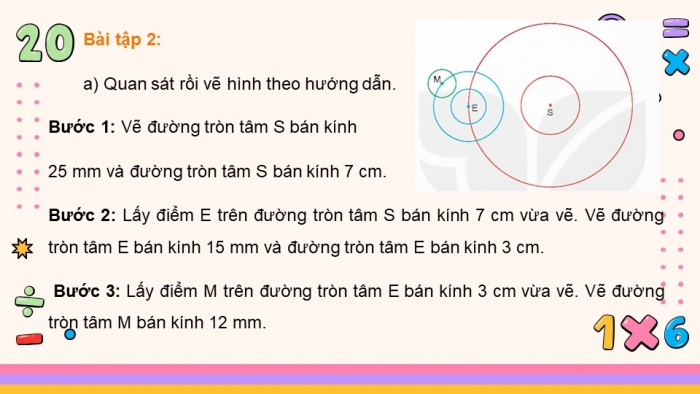 Giáo án điện tử Toán 5 kết nối Bài 27: Đường tròn. Chu vi và diện tích hình tròn