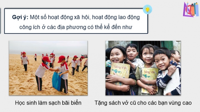 Giáo án điện tử Hoạt động trải nghiệm 5 chân trời bản 2 Chủ đề 4 Tuần 14