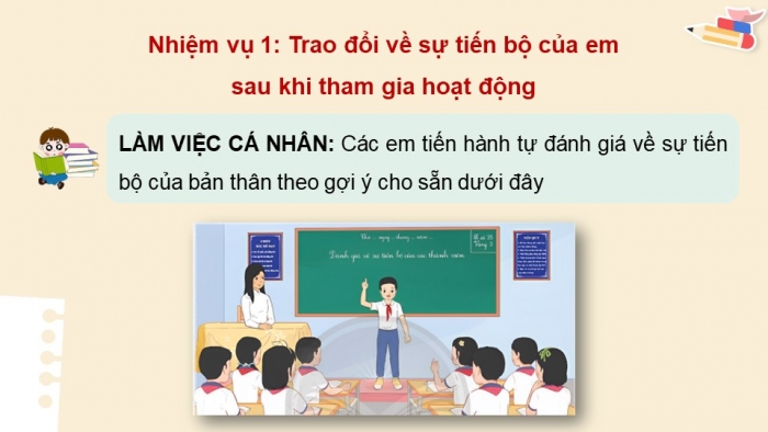 Giáo án điện tử Hoạt động trải nghiệm 5 chân trời bản 2 Chủ đề 4 Tuần 15