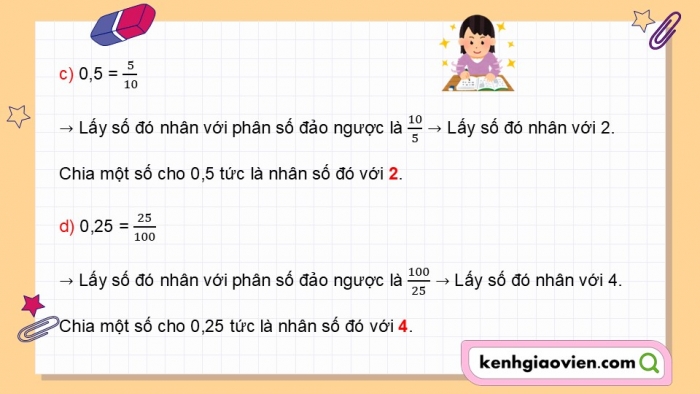 Giáo án điện tử Toán 5 chân trời Bài 41: Em làm được những gì?