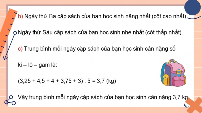 Giáo án điện tử Toán 5 chân trời Bài 55: Ôn tập một số yếu tố thống kê và xác suất