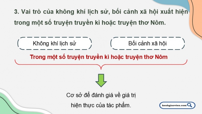 Giáo án điện tử Ngữ văn 9 kết nối Bài Ôn tập học kì I