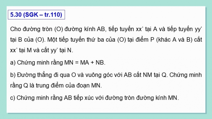 Giáo án điện tử Toán 9 kết nối Chương 5 Luyện tập chung (2)