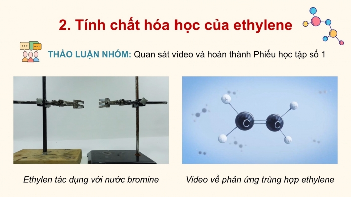 Giáo án điện tử KHTN 9 cánh diều - Phân môn Hoá học Bài 21: Alkene