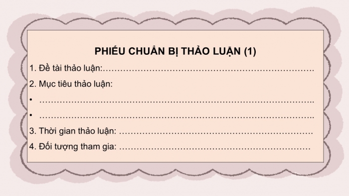 Giáo án điện tử Ngữ văn 9 cánh diều Bài 4: Thảo luận về một vấn đề đáng quan tâm trong đời sống