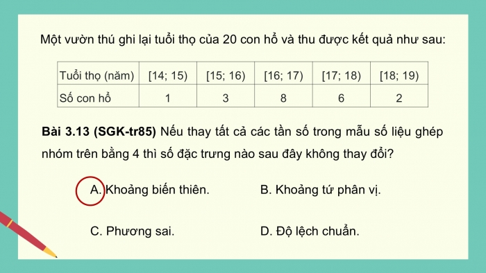 Giáo án điện tử Toán 12 kết nối Bài tập cuối chương III