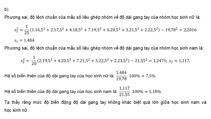 Giáo án điện tử Toán 12 kết nối Hoạt động thực hành trải nghiệm: Độ dài gang tay (gang tay của bạn dài bao nhiêu?)