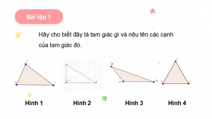 Giáo án PPT dạy thêm Toán 5 Kết nối bài 25: Hình tam giác. Diện tích hình tam giác