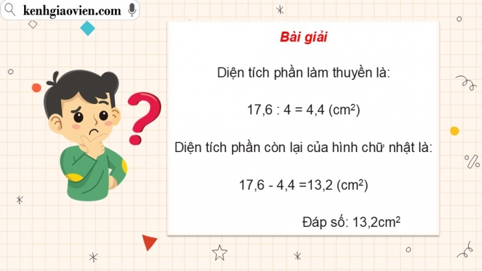 Giáo án PPT dạy thêm Toán 5 Cánh diều bài 39: Luyện tập chung