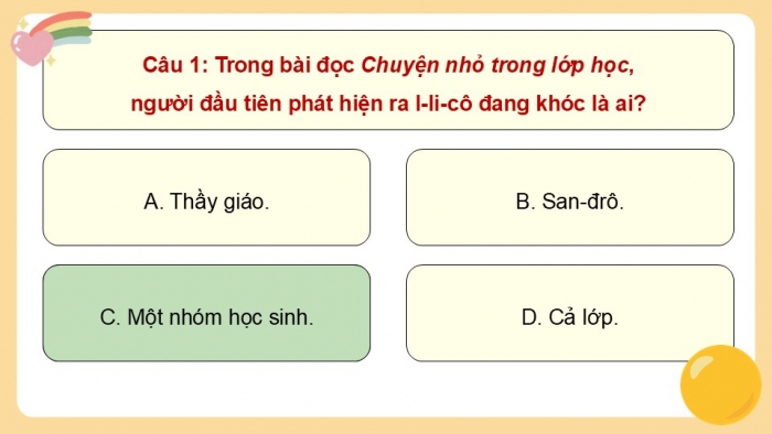 Giáo án PPT dạy thêm Tiếng Việt 5 cánh diều Bài 8: Chuyện nhỏ trong lớp học, Luyện tập viết đoạn văn nêu ý kiến về một hiện tượng xã hội (Thực hành viết)