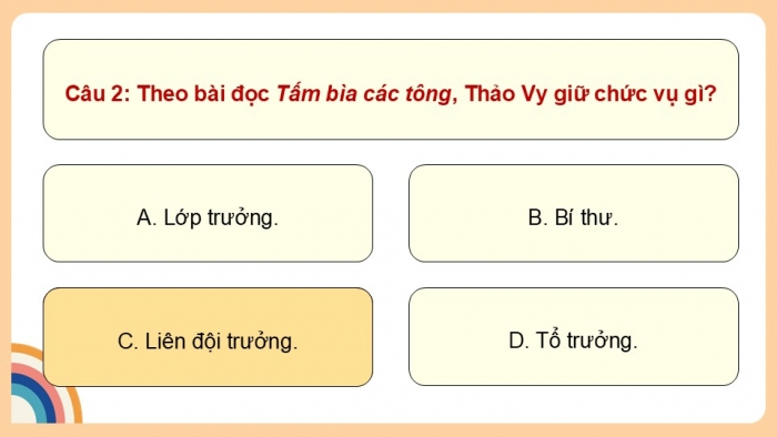 Giáo án PPT dạy thêm Tiếng Việt 5 cánh diều Bài 8: Tấm bìa các tông, Kết từ