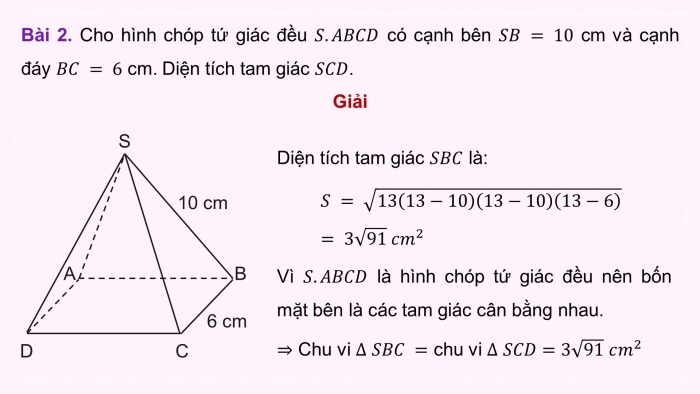 Giáo án PPT dạy thêm Toán 8 cánh diều Bài tập cuối chương IV