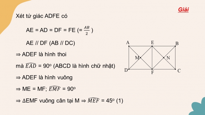 Giáo án PPT dạy thêm Toán 8 cánh diều Bài 7: Hình vuông