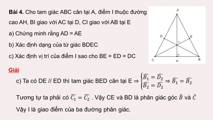 Giáo án PPT dạy thêm Toán 8 cánh diều Bài tập cuối chương V