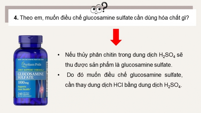 Giáo án điện tử chuyên đề Hoá học 11 chân trời Bài 6: Điều chế glucosamine hydrochloride từ vỏ tôm