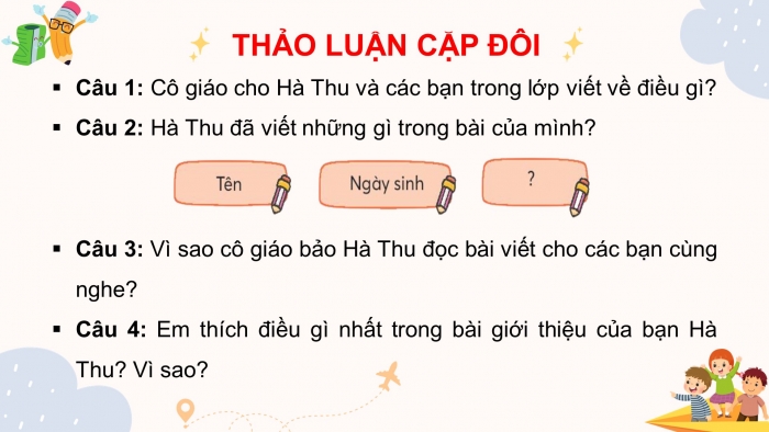 Giáo án điện tử bài 2: Lắng nghe ước mơ